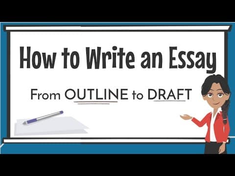 Cómo Escribir un Ensayo para Principiantes - De Esquema a Borrador
