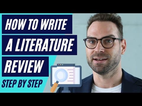 Revisione della Letteratura - Guida Passo Passo per Studenti Laureati | Prof. David Stuckler