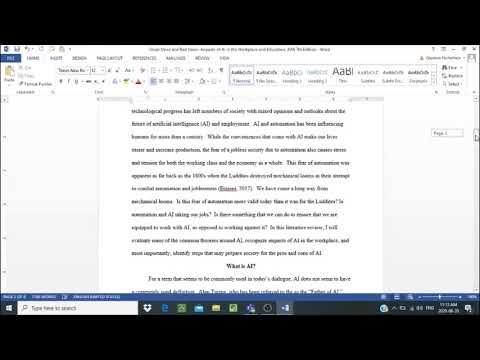 Revisões de Literatura na 7ª Edição da APA