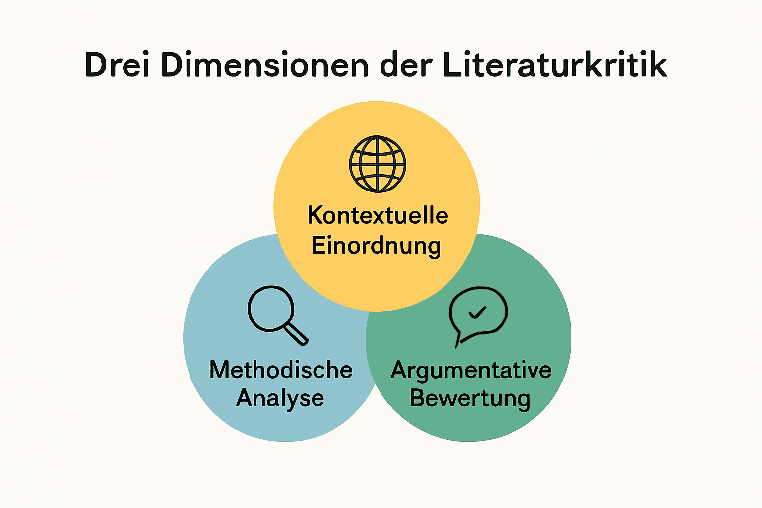 Infográfico sobre os aspectos da crítica literária nos estudos