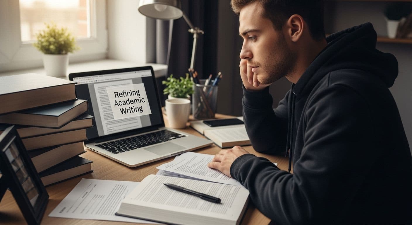 revisão de escrita de redação estudante