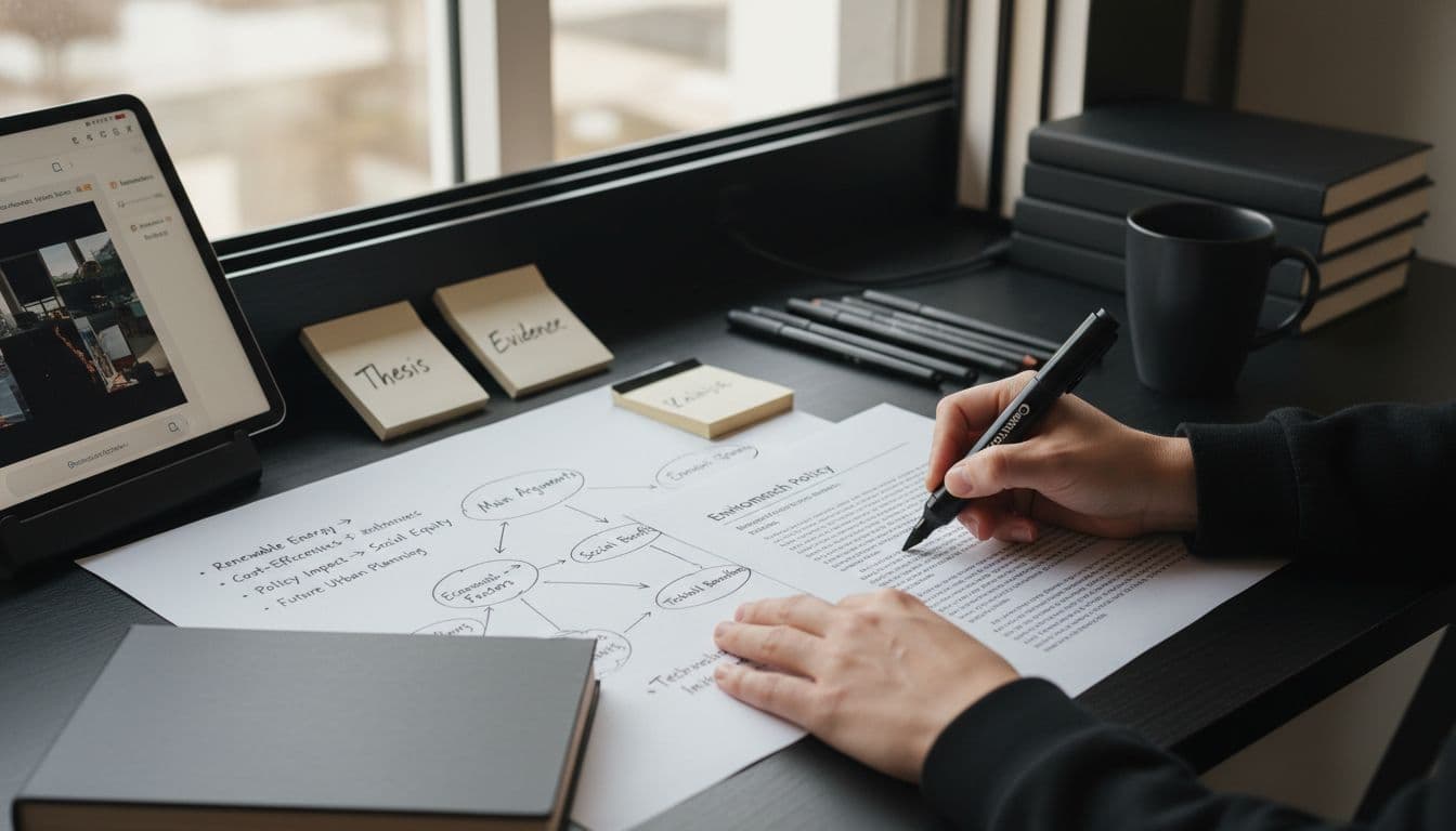 načrtovanje raziskovanja eseja