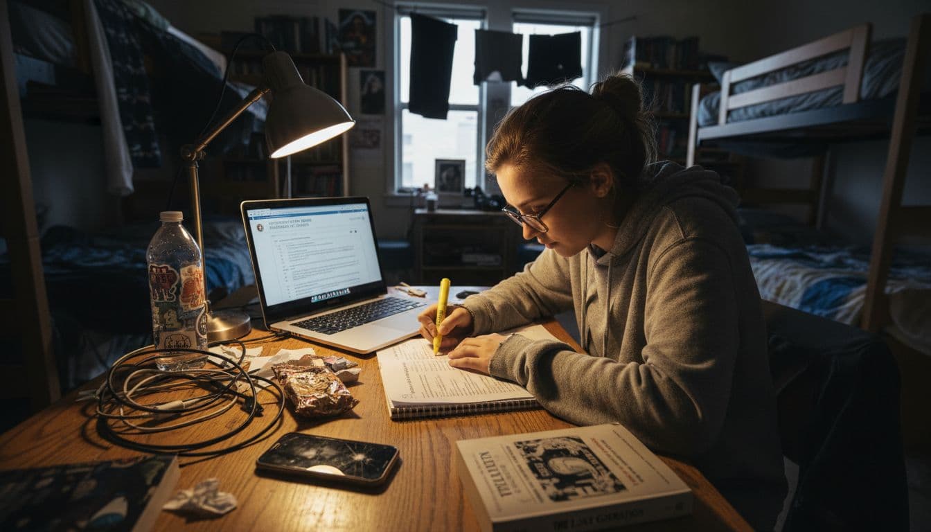 Lo studente lotta con errori di riferimento