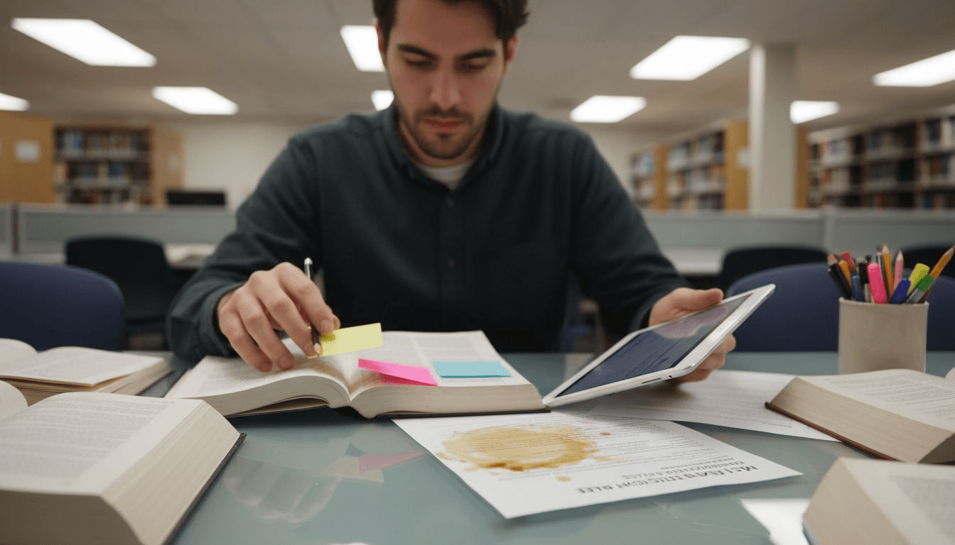 Organizando materiais de citações APA acadêmicas