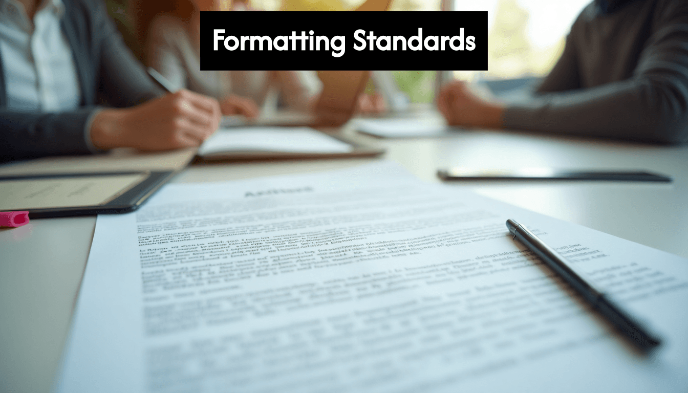 Printed academic paper with formatting details