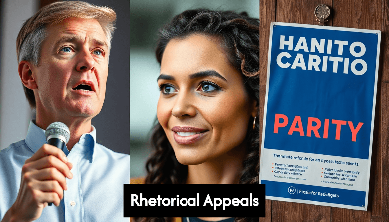 Media voorbeelden van retorische appeals