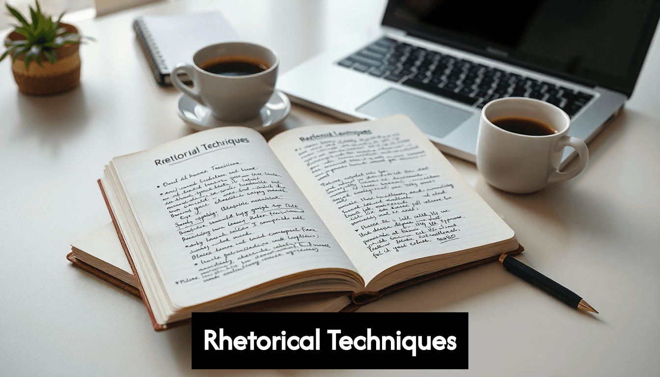 Retorische technieken in schrijven