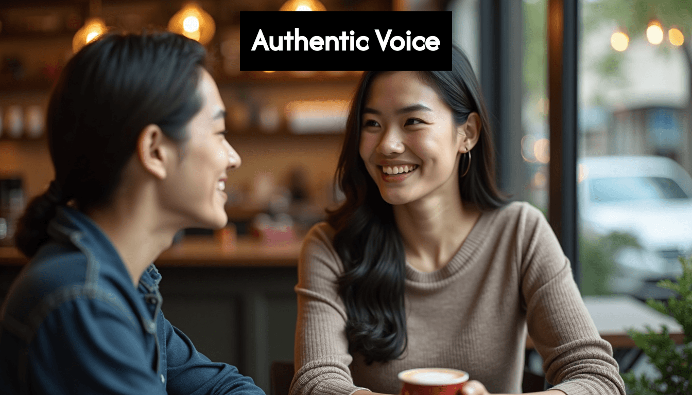 Twee mensen die een empathisch gesprek voeren