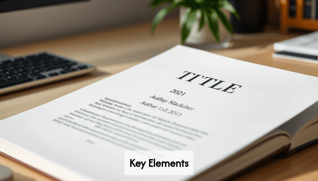 How to Make Title Page: A Step-by-Step Guide to Crafting a Professional ...