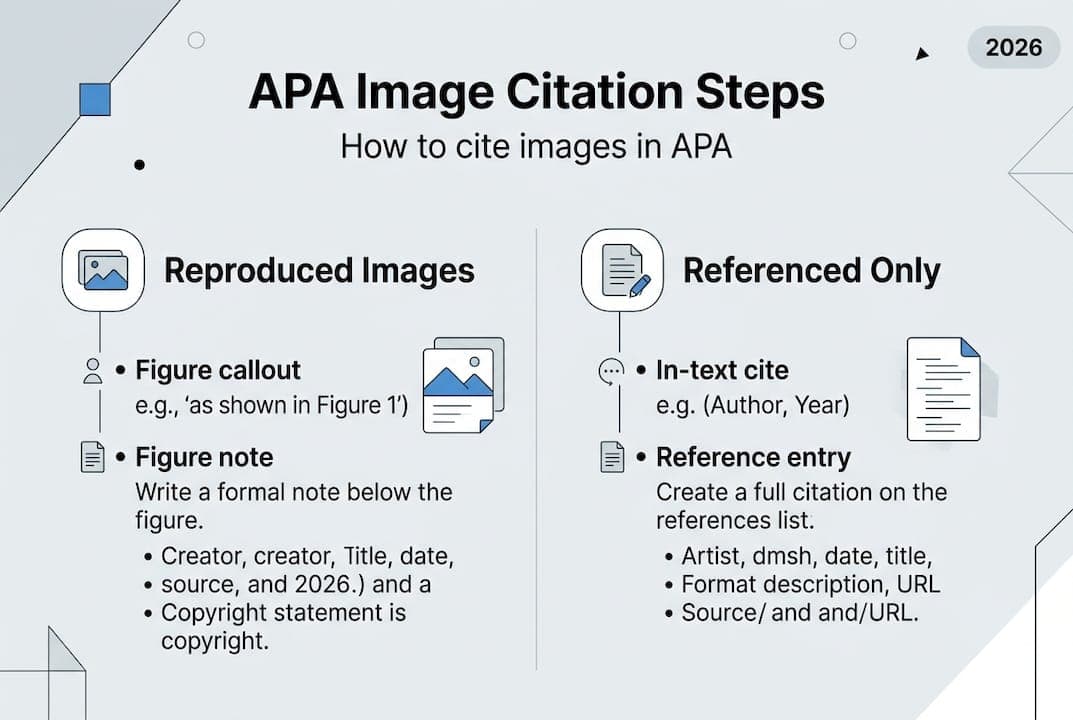 How to do APA image in-text citation correctly in 2026
